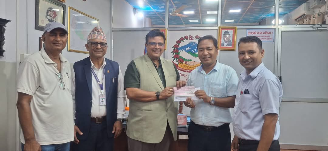 महानगरको सडक सौन्दर्यकरणका लागि सहयोग जुट्ने क्रम जारी