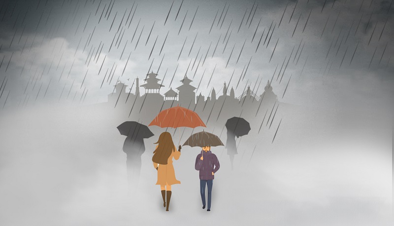 नेपालमा कहिले भित्रिन्छ मनसुन ? कति पर्छ पानी ?