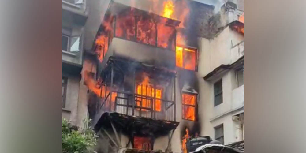 काठमाडौं मखनटोलको आगलागीमा एक जनाको मृत्यु