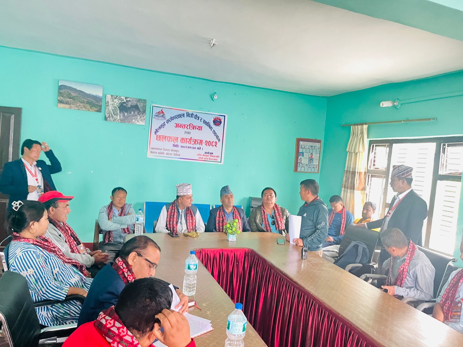सदस्य सचिव बस्नेतद्वारा खोटाङ जिल्लाको खेलकुद संरचनाको अनुगमन तथा निरीक्षण समेत
