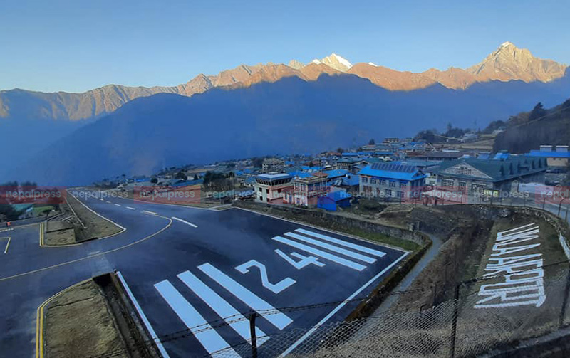 एक सातादेखि लुक्लाको हवाई उडान प्रभावित