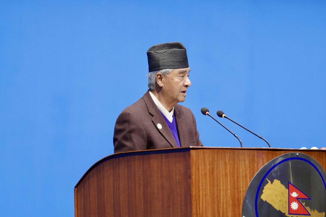 नेपालको भूमि चीनविरुद्धमा प्रयोग हुन दिइने छैन : सभापति देउवा