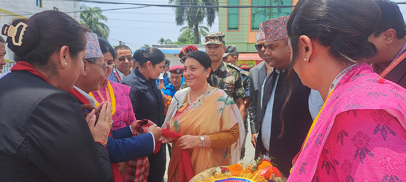 चुनावमा दलीय गठबन्धनले महिला सहभागिता घट्यो : पूर्वराष्ट्रपति भण्डारी