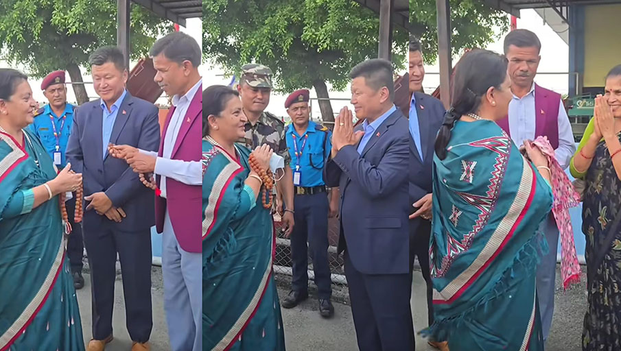 पूर्वराष्ट्रपति विद्यादेवी भण्डारी विराटनगरमा, पालिका उपप्रमुख तथा उपाध्याक्ष सम्मेलन उद्घाटन गर्ने
