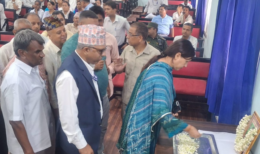 कार्यपालिका सदस्य निधनको शोकमा विराटनगर महानगरपालिका बिदा