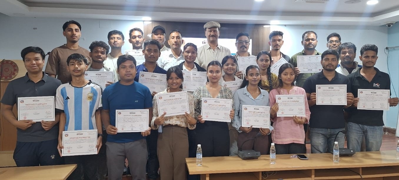 उद्योग प्रतिष्ठानका प्राविधिकका लागि तालिम सम्पन्न, ५७ जनाले पाए प्रमाणपत्र