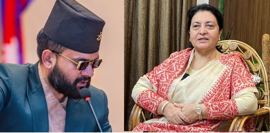 पूर्वराष्ट्रपति भण्डारी र मेयर बालेनबीच भेटवार्ता, के भयो कुराकानी ?