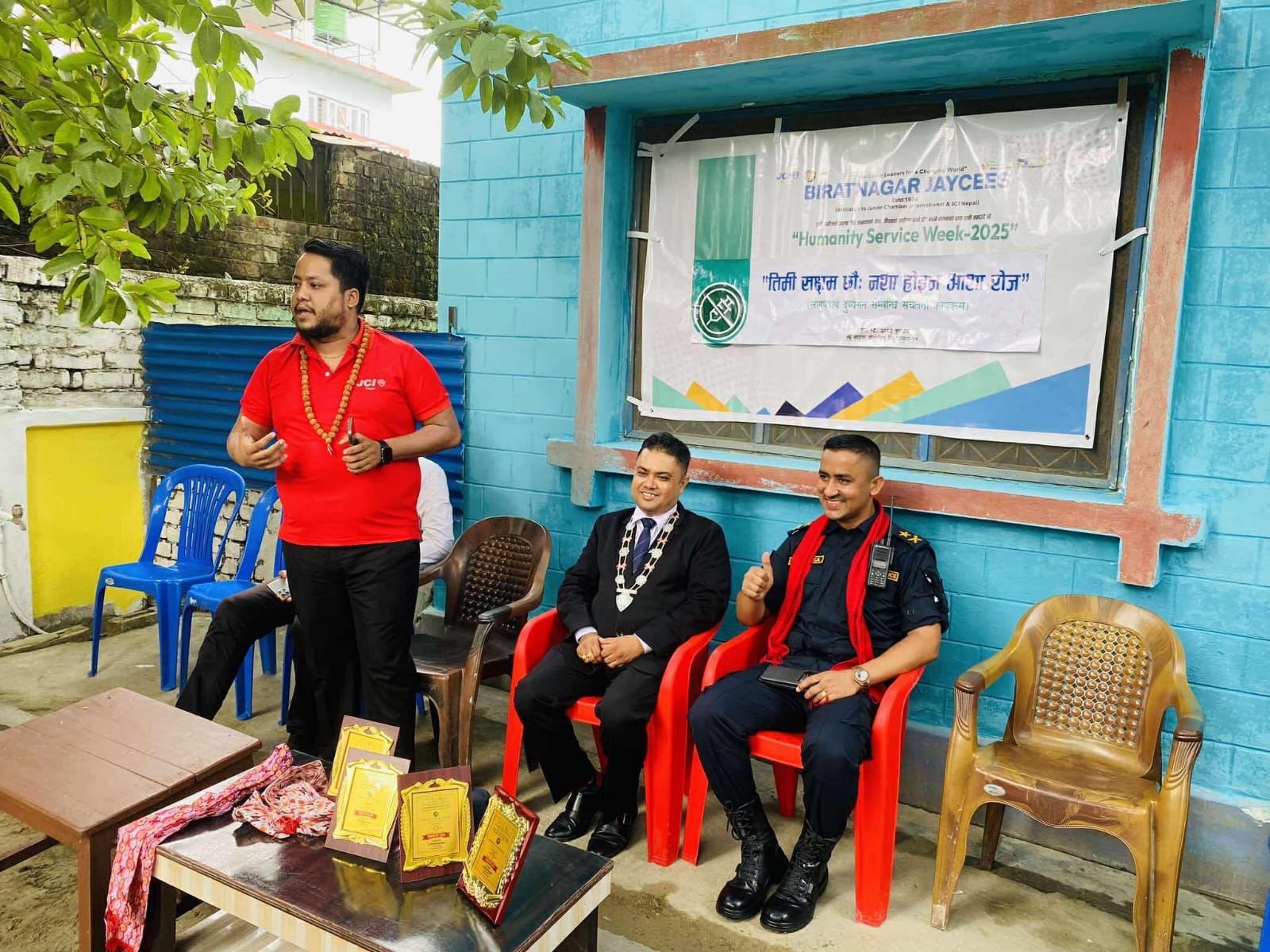 विराटनगर जेसीजद्वारा सुधार केन्द्रमा लागुपदार्थ दुर्व्यसन सम्बन्धी सचेतना