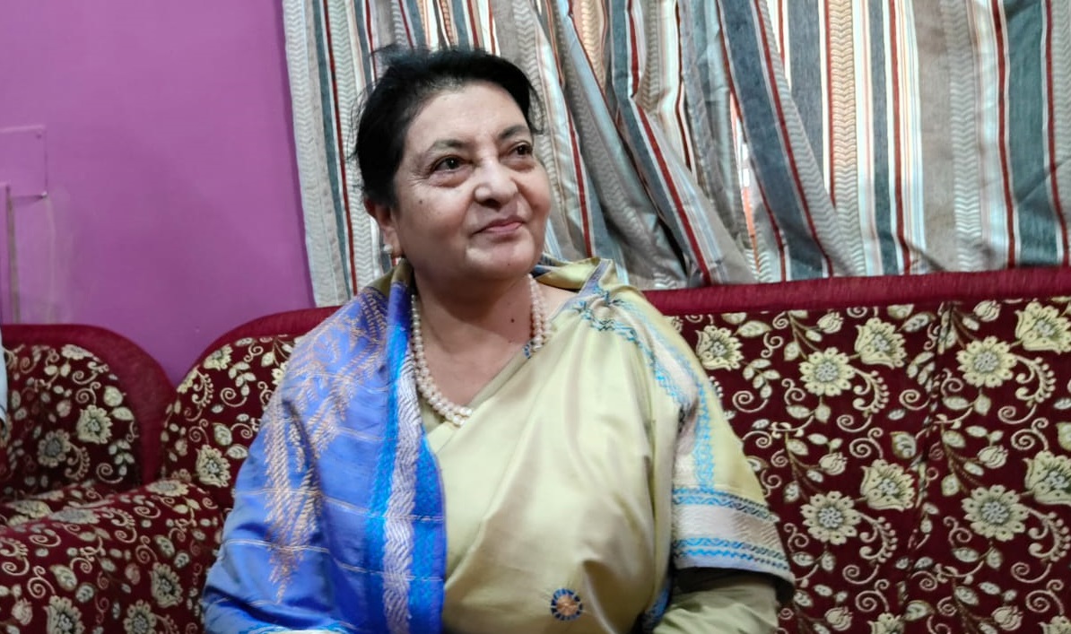 पूर्वराष्ट्रपति भण्डारी: “एमालेले सम्माननीय मात्र भन्ने निर्णयबारे थाहा छैन, म अझै पार्टीकै सदस्य हुँ”