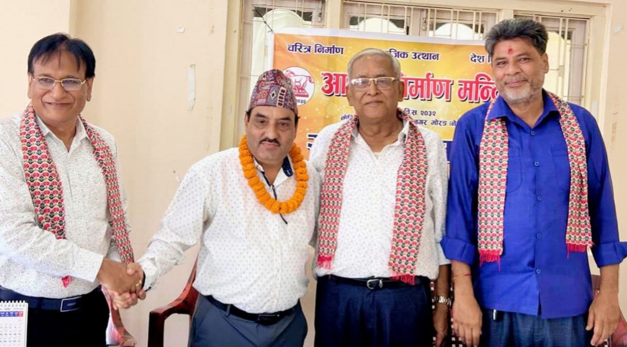 आदर्श निर्माण मन्दिर अध्यक्षमा शिवरतन जोशी