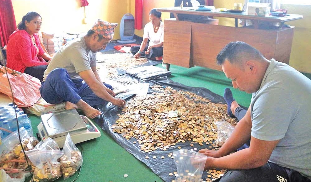 पाथीभरामा सकंलन भयो ३६ क्वीन्टल सिक्का, भक्तजनले पाउने के छ व्यवस्था ?