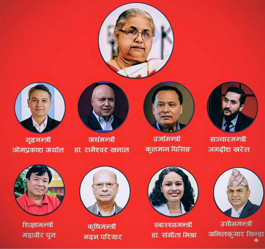 नवनियुक्त मन्त्रीको आज पद तथा गोपनीयताको शपथ