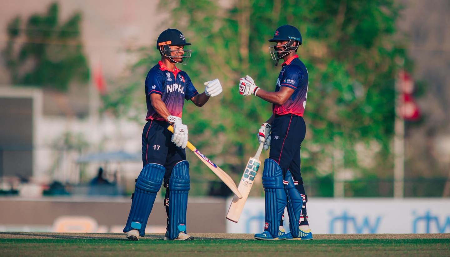 विश्वकप लिग-२ : नेपालले यूएईलाई २३४ रनको लक्ष्य दियो