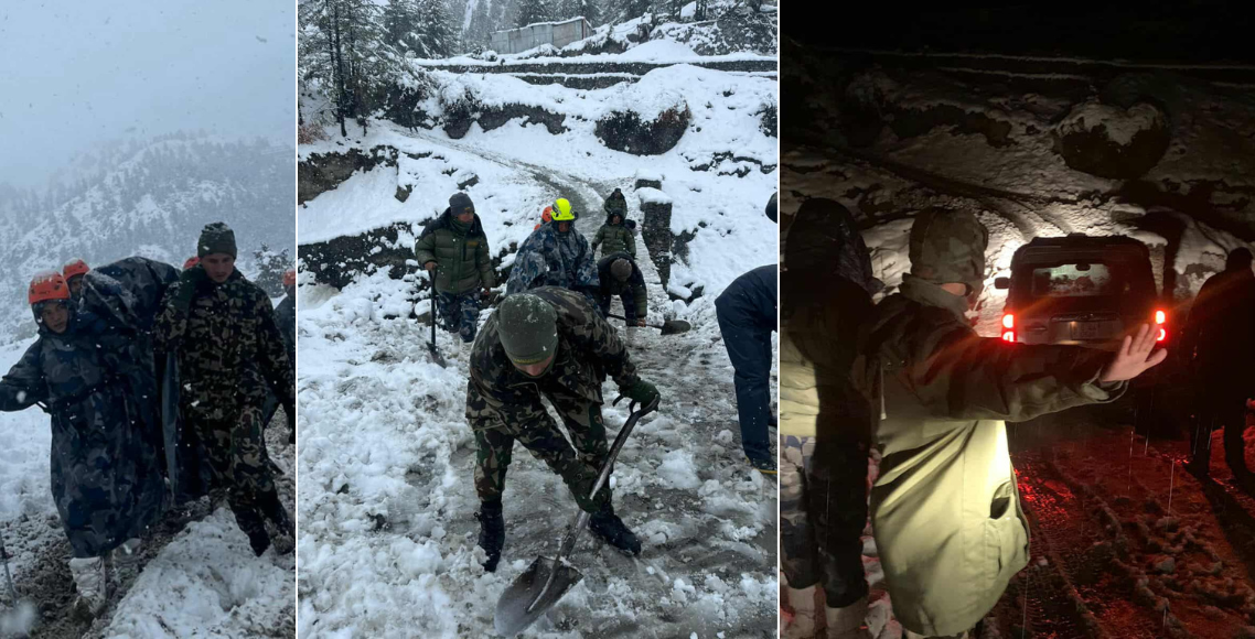 मनाङमा हिमपातमा फसेको १५ सय जनाको उद्धार