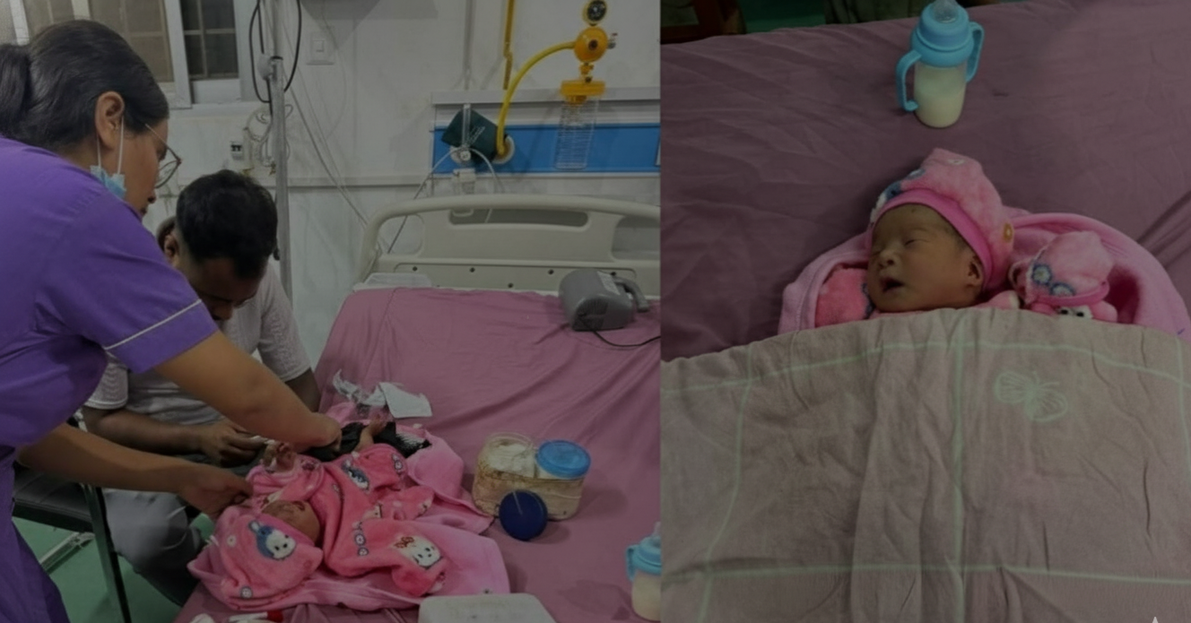 झोलामा बेरेर कसले फ्याल्यो नवजात शिशु ? उद्धारपछि अपराधी खोज्दै प्रहरी