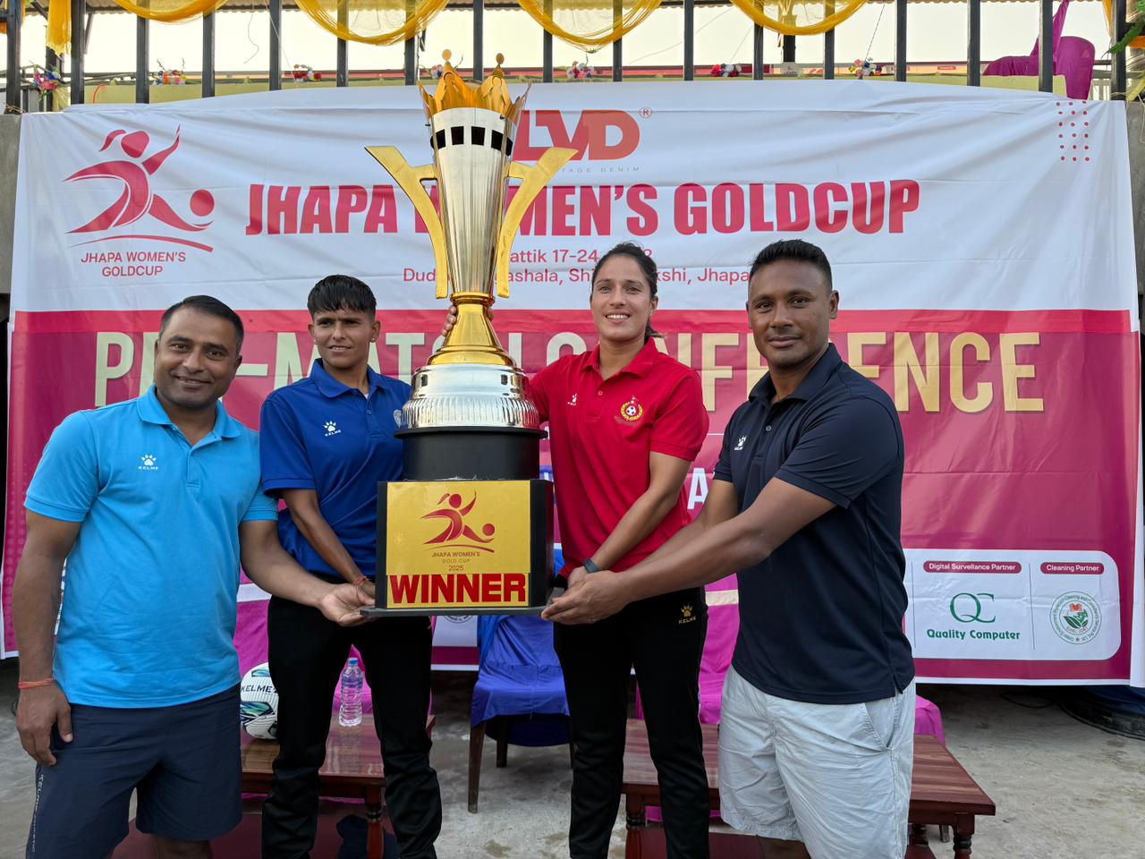 झापा महिला गोल्डकप: उपाधिमा भिडन्त पुलिस र एपिएफबीच