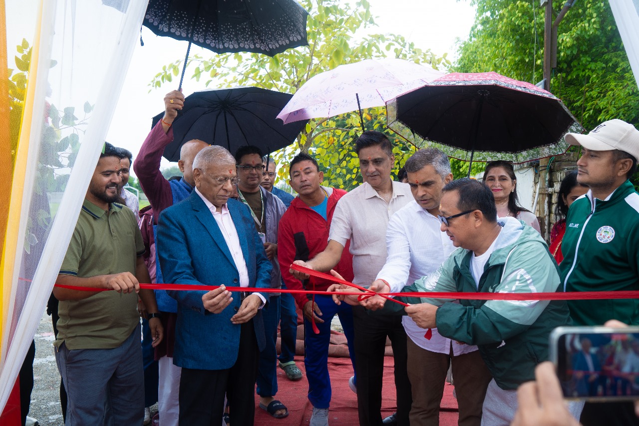 दिल्ली पब्लिक स्कुल विराटनगरमा स्वीमिङ कम्प्लेक्स् उद्घााटन