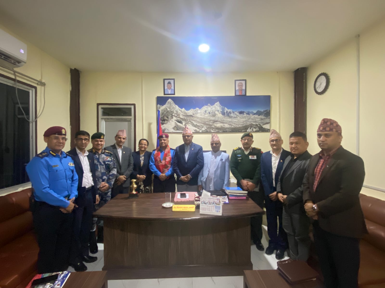 कोशी सुरक्षा बैठक विराटनगरमा