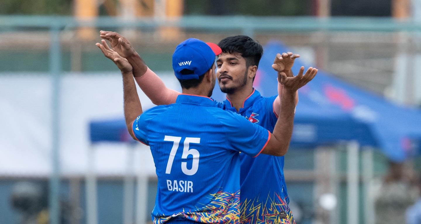 हङकङमा अफगानिस्तानसँग १७ रनले हार्यो नेपाल