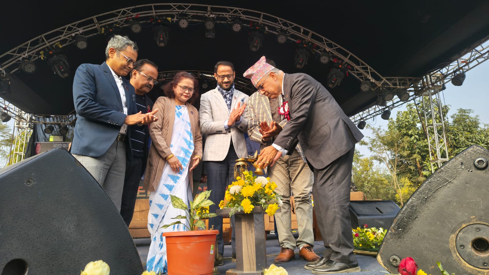 अर्थमन्त्री खनालद्वारा विराट ट्रेड एक्सपो उद्घाटन