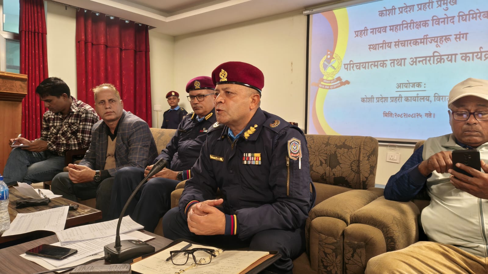 आगजनी र तोडफोड गर्नेले उन्मुक्ति पाउँदैनन्ः डिआईजी घिमिरे