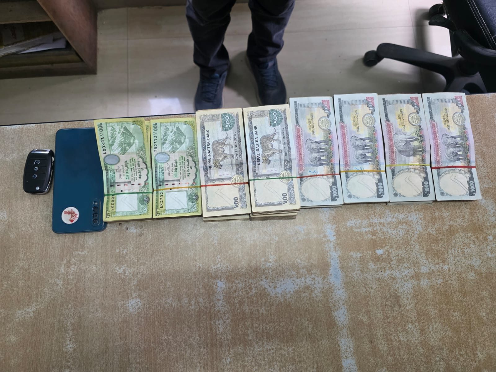 रानीबाट स्रोत नखुलेको नगदसहित विराटनगरका अरबिन्द अग्रवाल पक्राउ