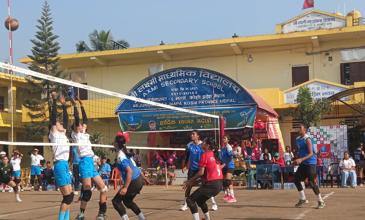 आर्मी अर्जुनधारा राष्ट्रिय महिला भलिबलको सेमिफाइनलमा