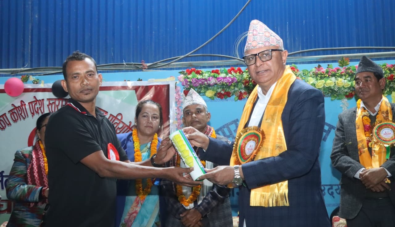 कोशी सरकारको सहयोगमा उदयपुरमा नयाँ कभर्ड हल, उपमेयर कप सुरु