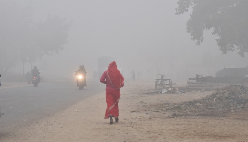 पश्चिमी बायुको प्रभावसँगै तराईमा हुस्सु-कुहिरोले बढ्यो चिसो