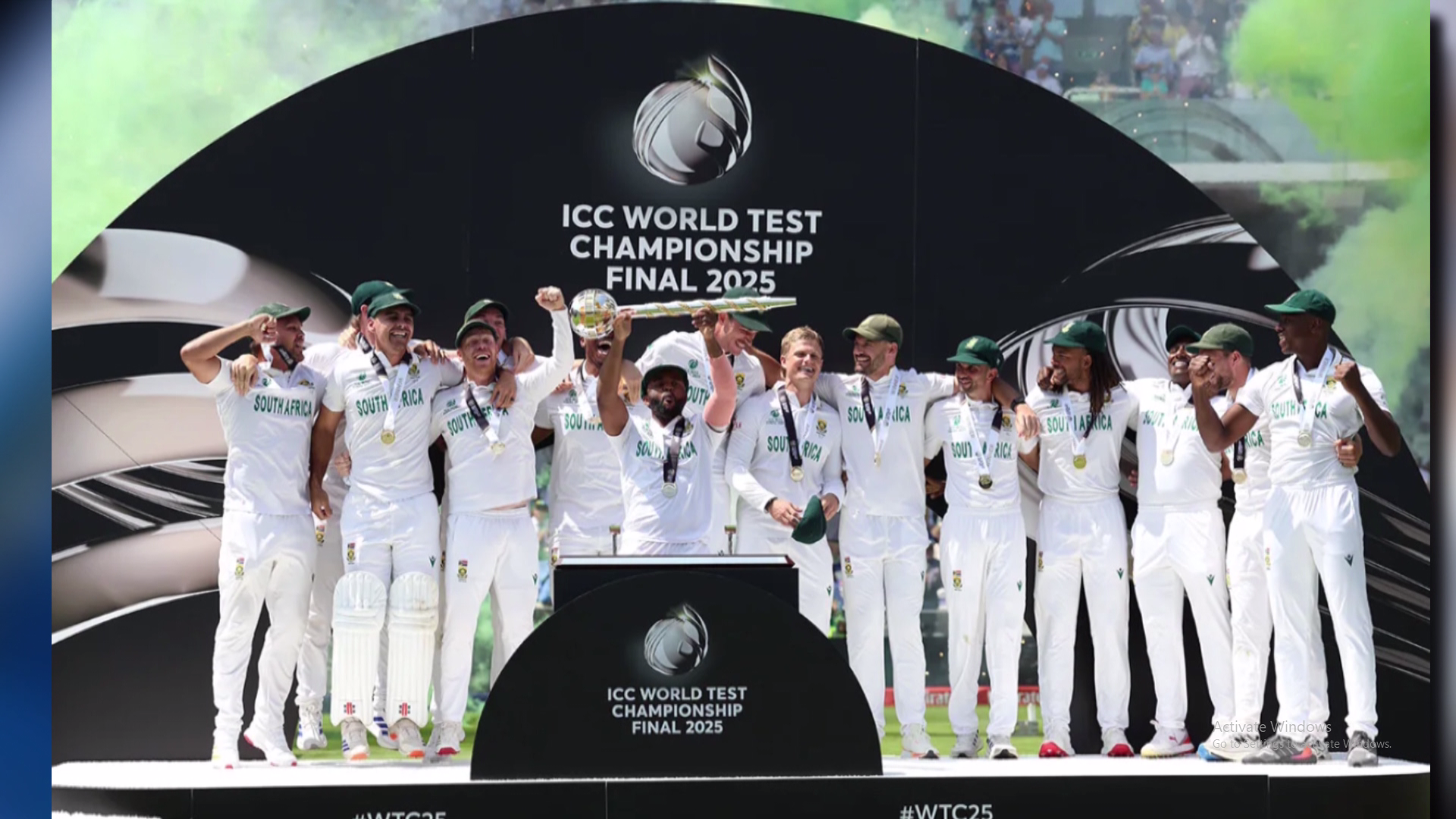 सन् २०२५ मा क्रिकेट: भारतको दबदबा, दक्षिण अफ्रिका विशेष