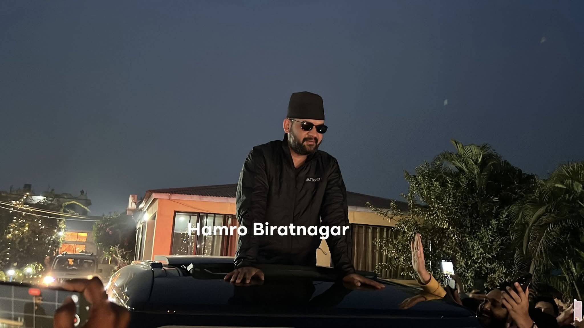 विराटनगरमा एकछिन बसेर काठमाडौँ फर्किए बालेन