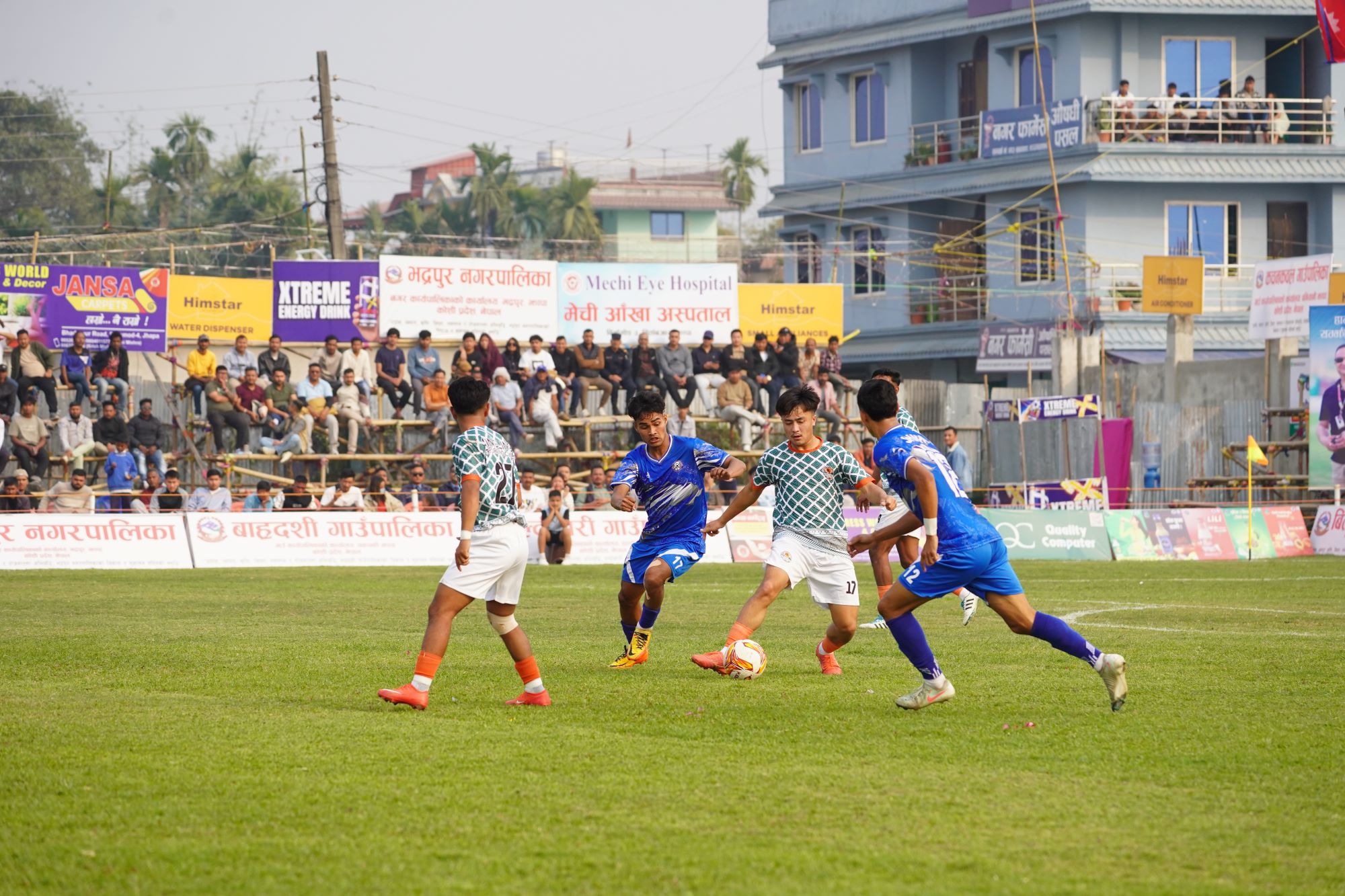 आयोजक झापा ११ झापा गोल्डकपको सेमिफाइनलमा