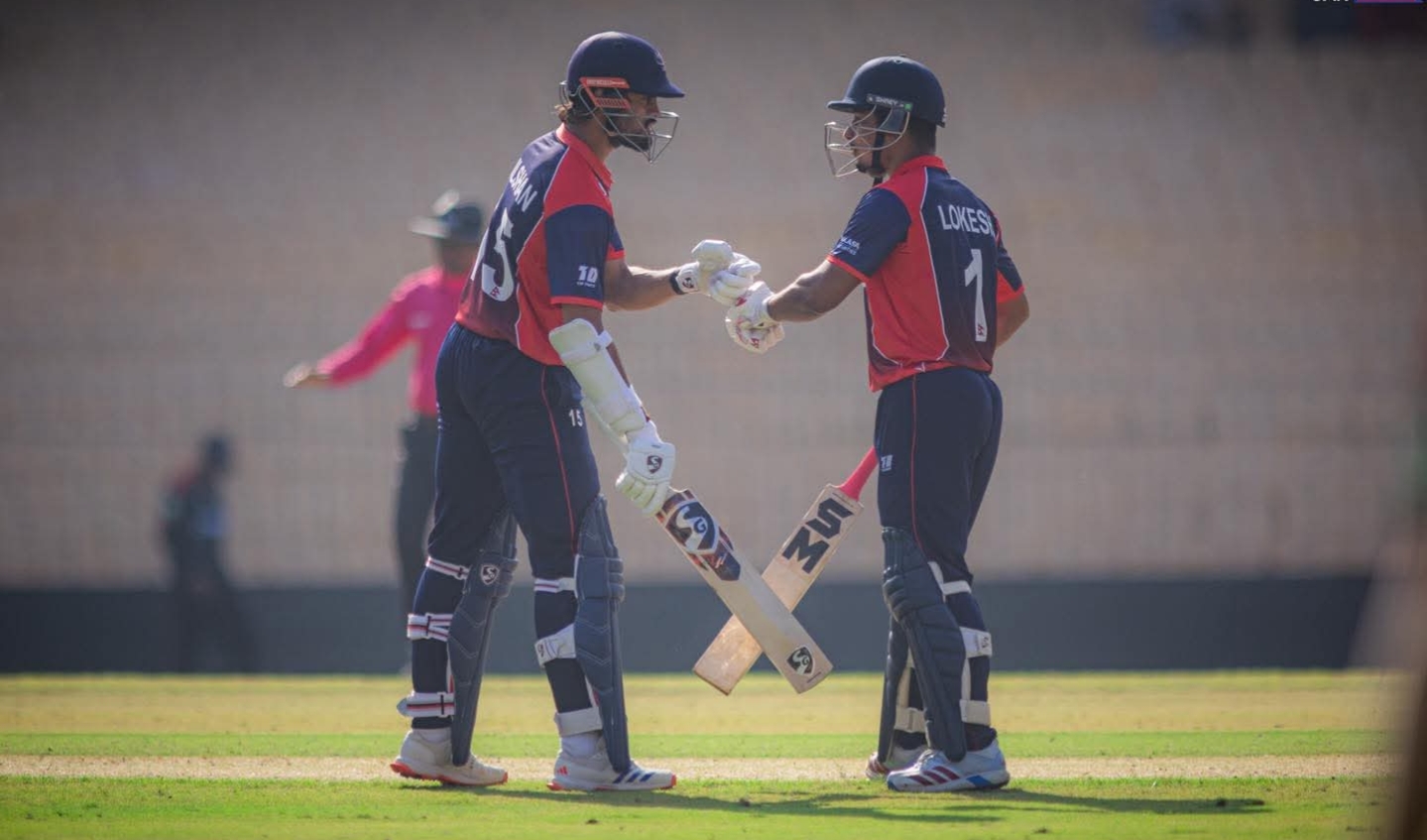 अन्तिम ओभरमा रोमाञ्चक मोड, इंग्ल्यान्डसँग नेपाल चार रनले पराजित