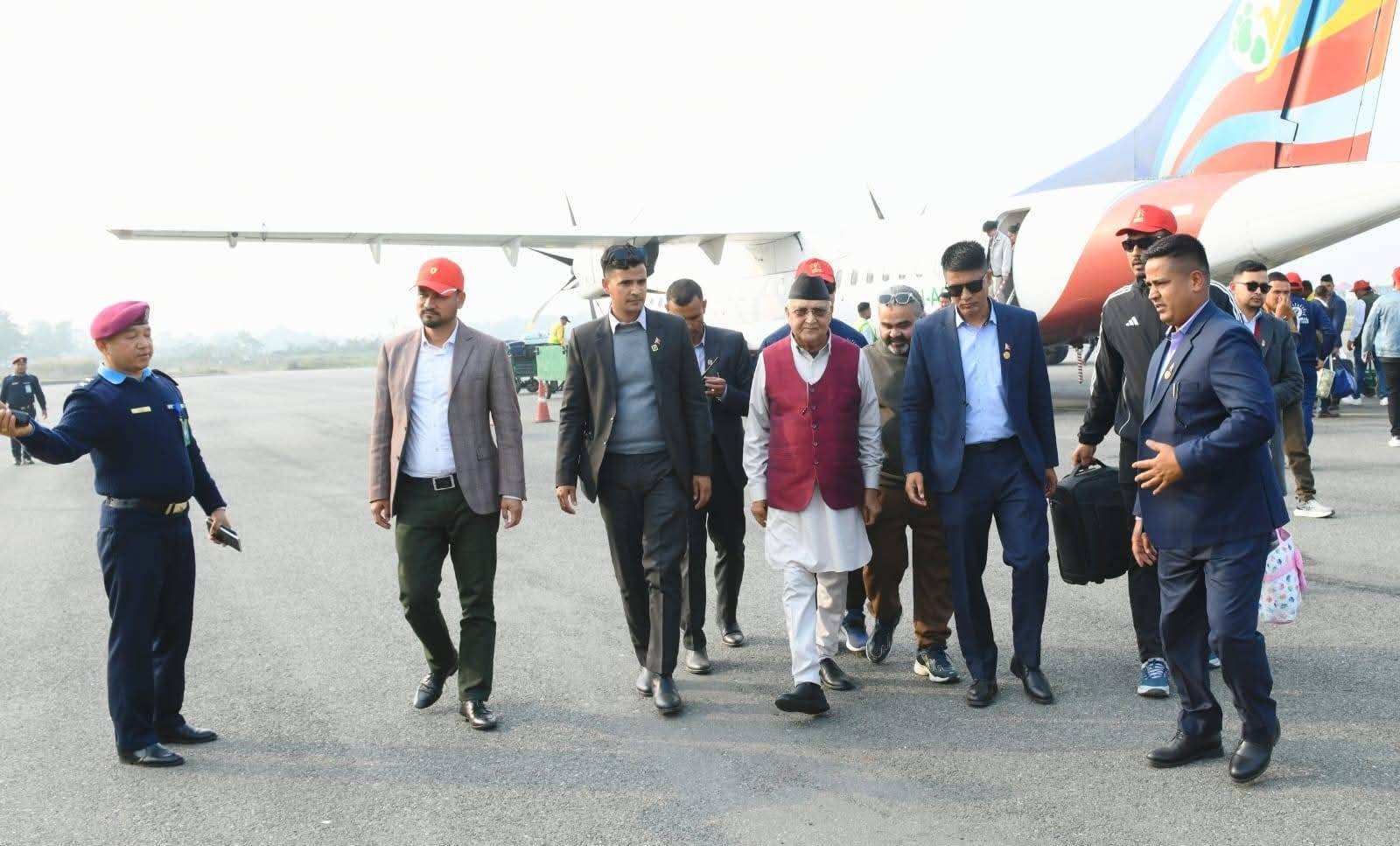 केपी ओली गृह जिल्लामा, भने- झापा सूर्यमय हुँदैछ