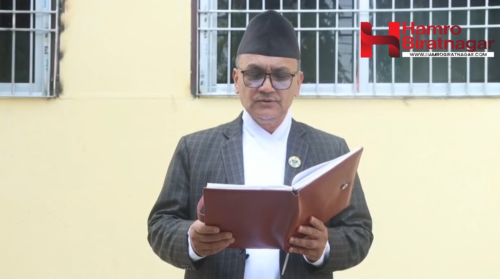 कोसीका मन्त्रीले निर्णय सुनाउँदा मिति नै उल्टो पढे !