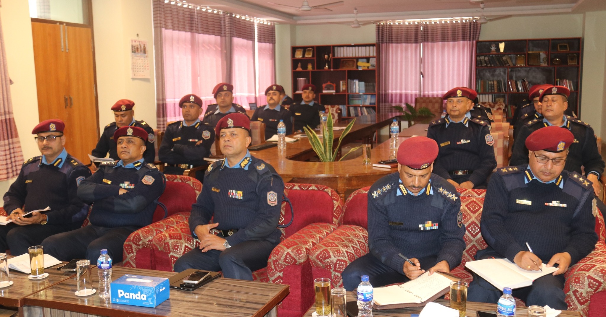 कोशी प्रदेश प्रहरी प्रमुखद्वारा निर्वाचन लक्षित भर्चुअल निर्देशन