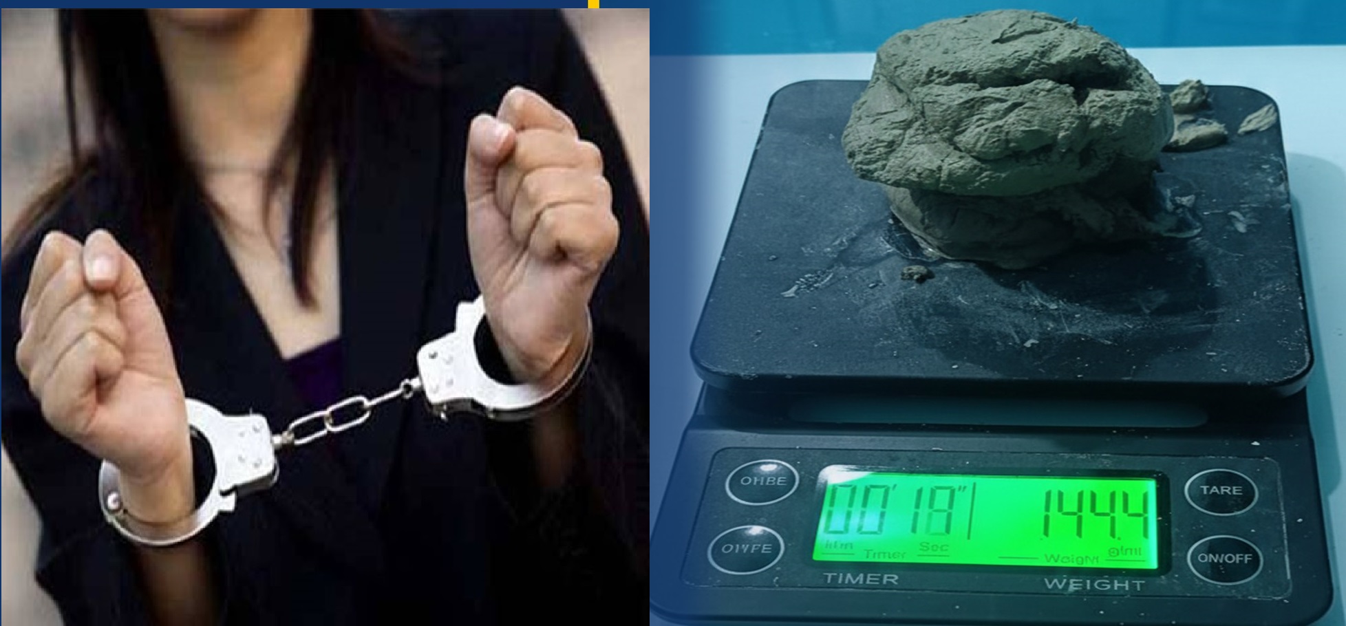 भद्रपुर विमानस्थलबाट ब्राउन सुगरसहित महिला पक्राउ