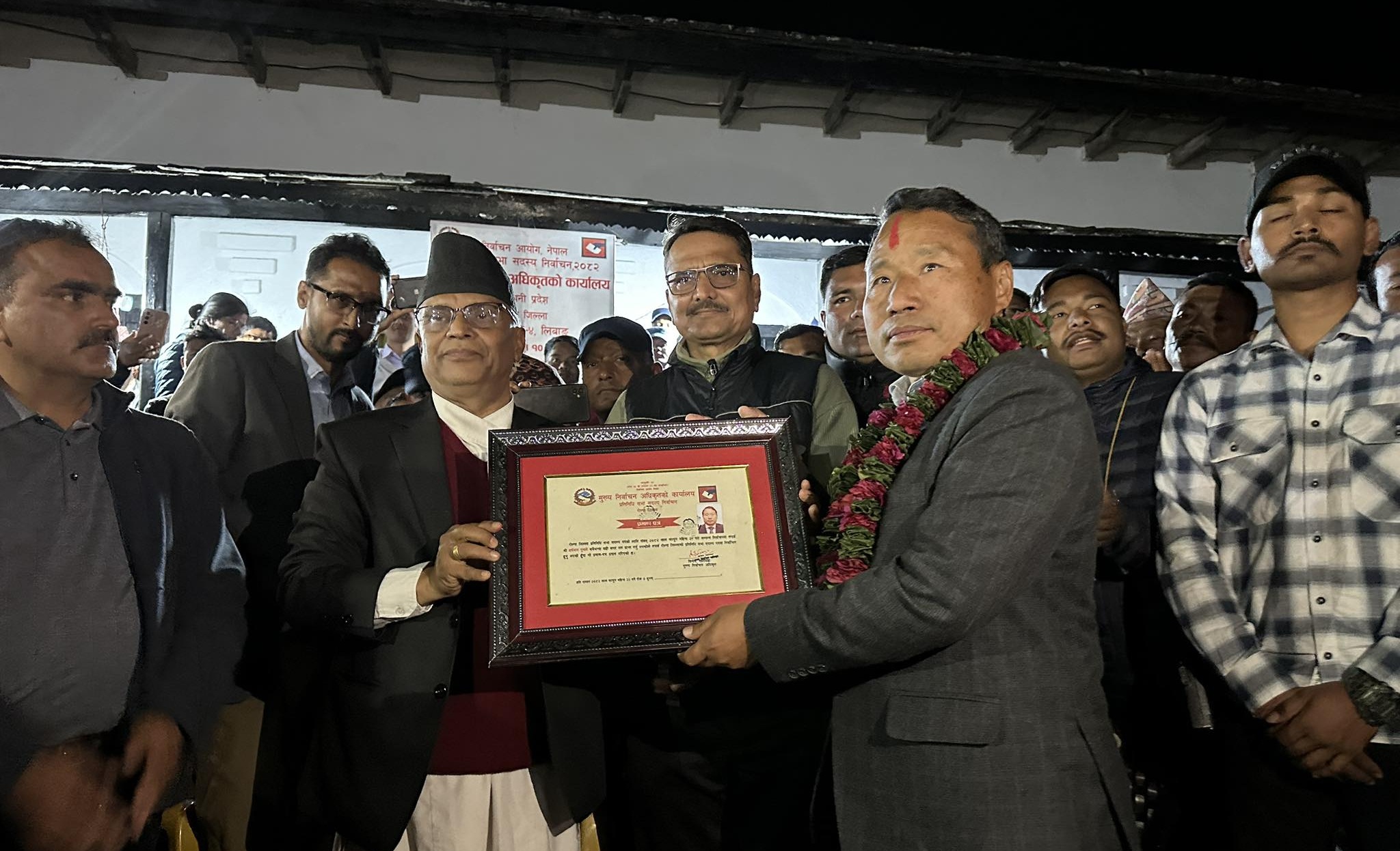 नेकपाका वर्षमान पुन विजयी