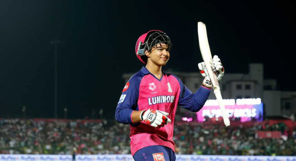 आईपिएलमा १५ वर्षीय वैभव सूर्यवंशीको तहल्का