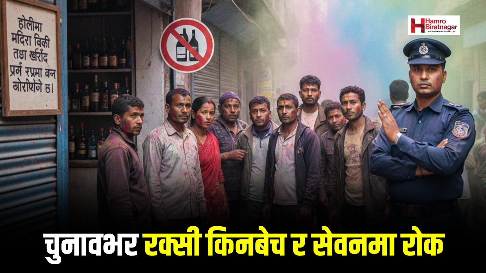 मोरङमा मदिराजन्य पदार्थ बिक्री-वितरणमा रोक