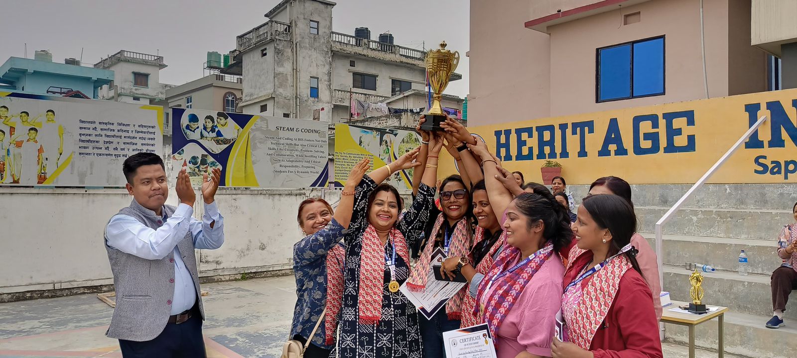 हेरिटेज इन्टरनेशनल स्कूलमा ‘मदर्स क्रिकेट लिग’सहित ११६औँ अन्तर्राष्ट्रिय महिला दिवस भव्य रूपमा मनाइयो
