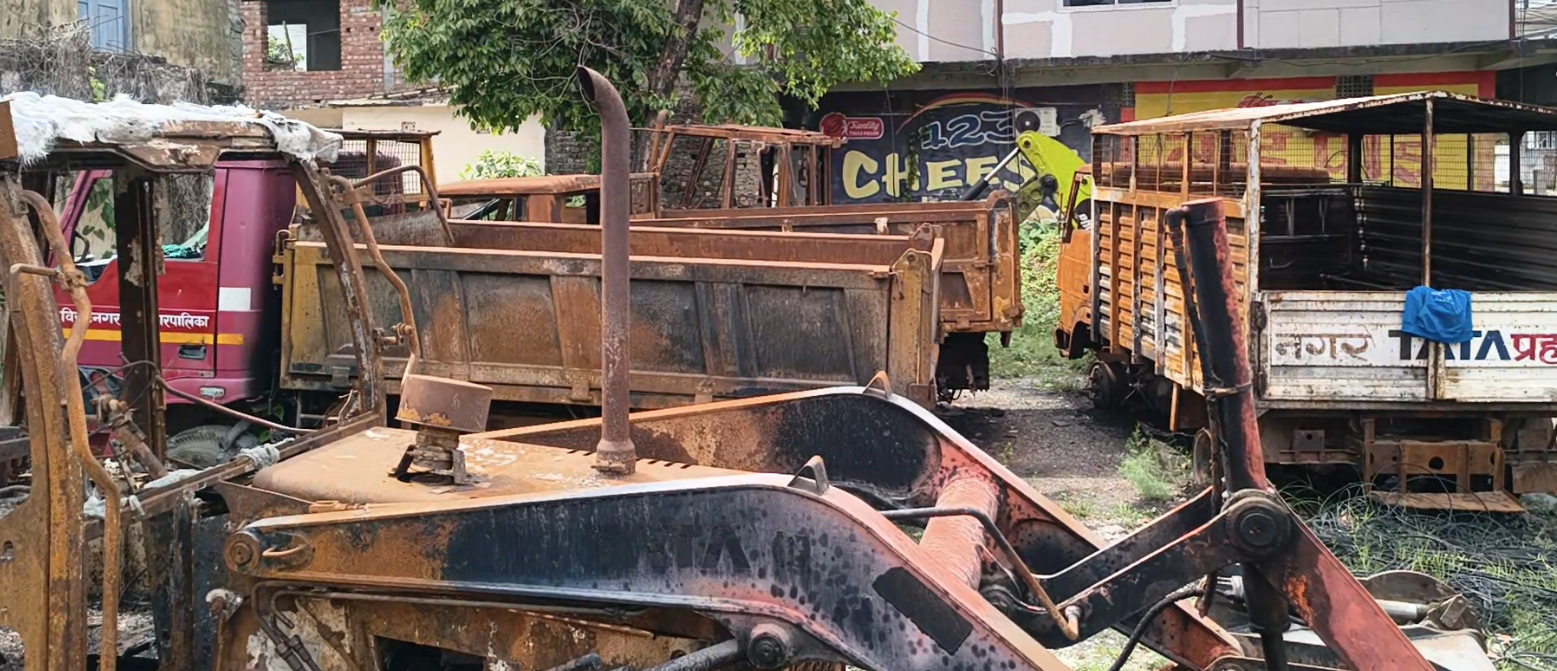 जेनजी आन्दोलनमा जलेका विराटनगर महानगरका सातवटा गाडी पुनः प्रयोग गर्न नमिल्ने