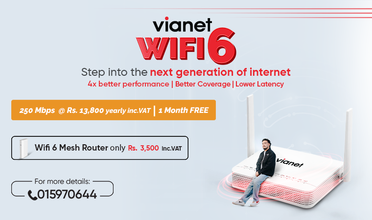 भायानेट कम्युनिकेसन्सद्वारा नेपालमा WiFi 6 सेवा सुरु, तीव्र गति, फराकिलो कभरेज र स्मार्ट इन्टरनेट अनुभव