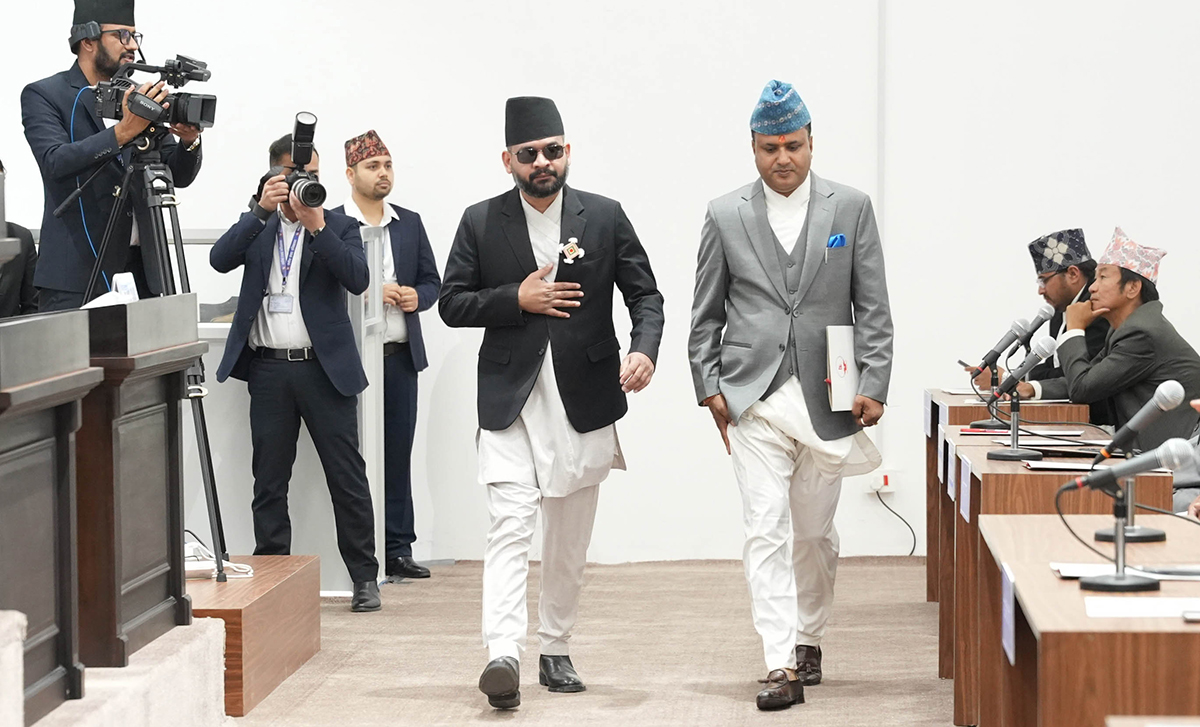 बालेन रास्वपा संसदीय दलको नेता चयन