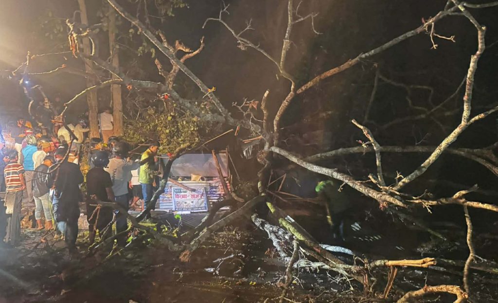 हावाहुरीले उदयपुरमा दुई जनाको मृत्यु