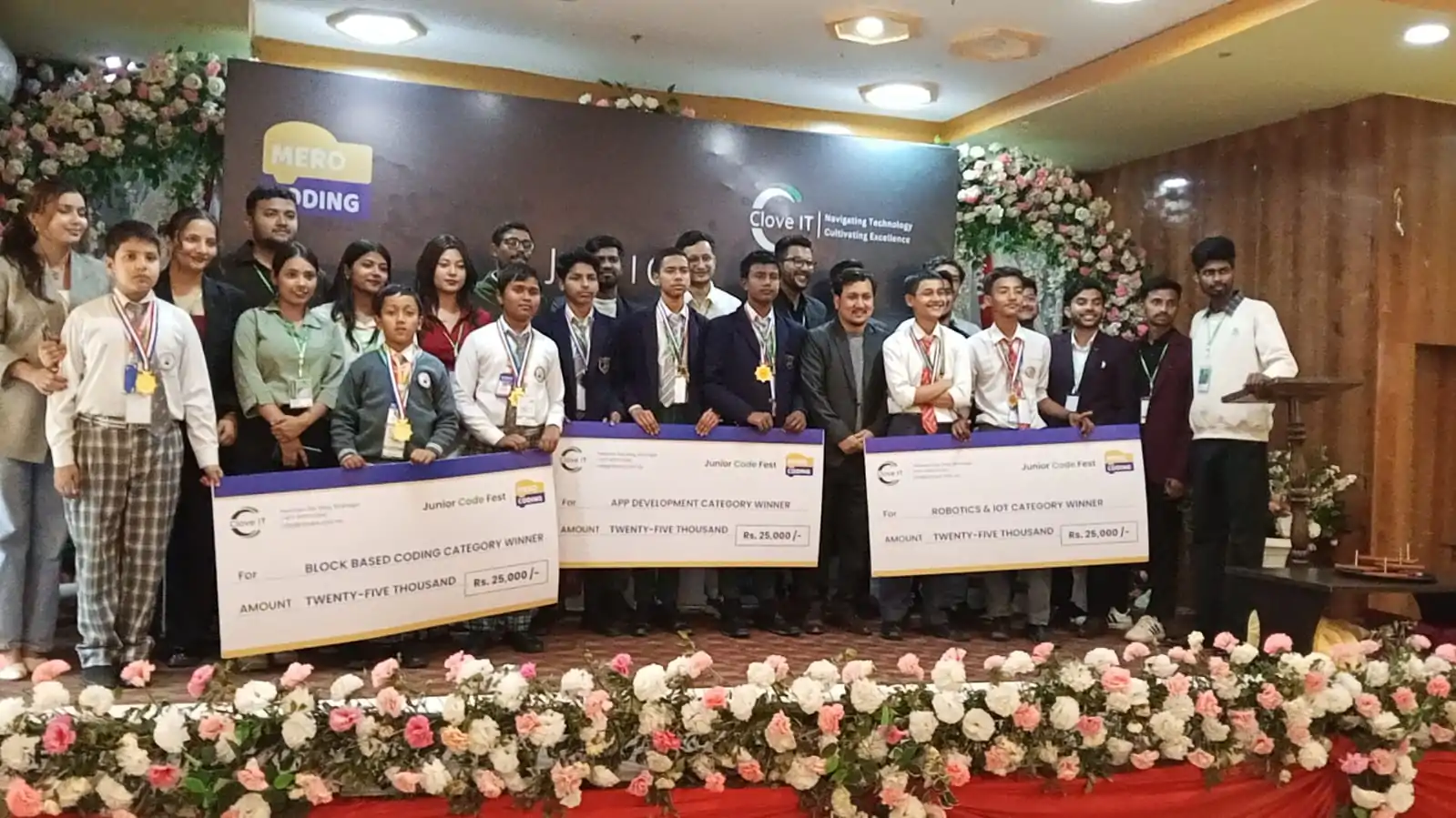 जुनियर कोड फेस्ट विराटनगरमा सम्पन्न, हेरिटेज स्कुलका विद्यार्थीहरू च्याम्पियन