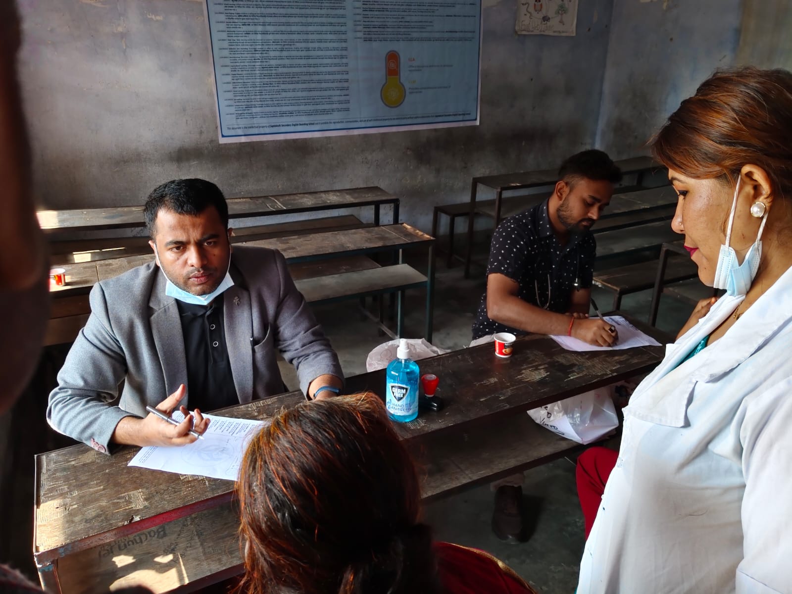 विराटनगर- ८ मा स्वास्थ्य शिविर सम्पन्न, ८०० भन्दा बढी लाभान्वित