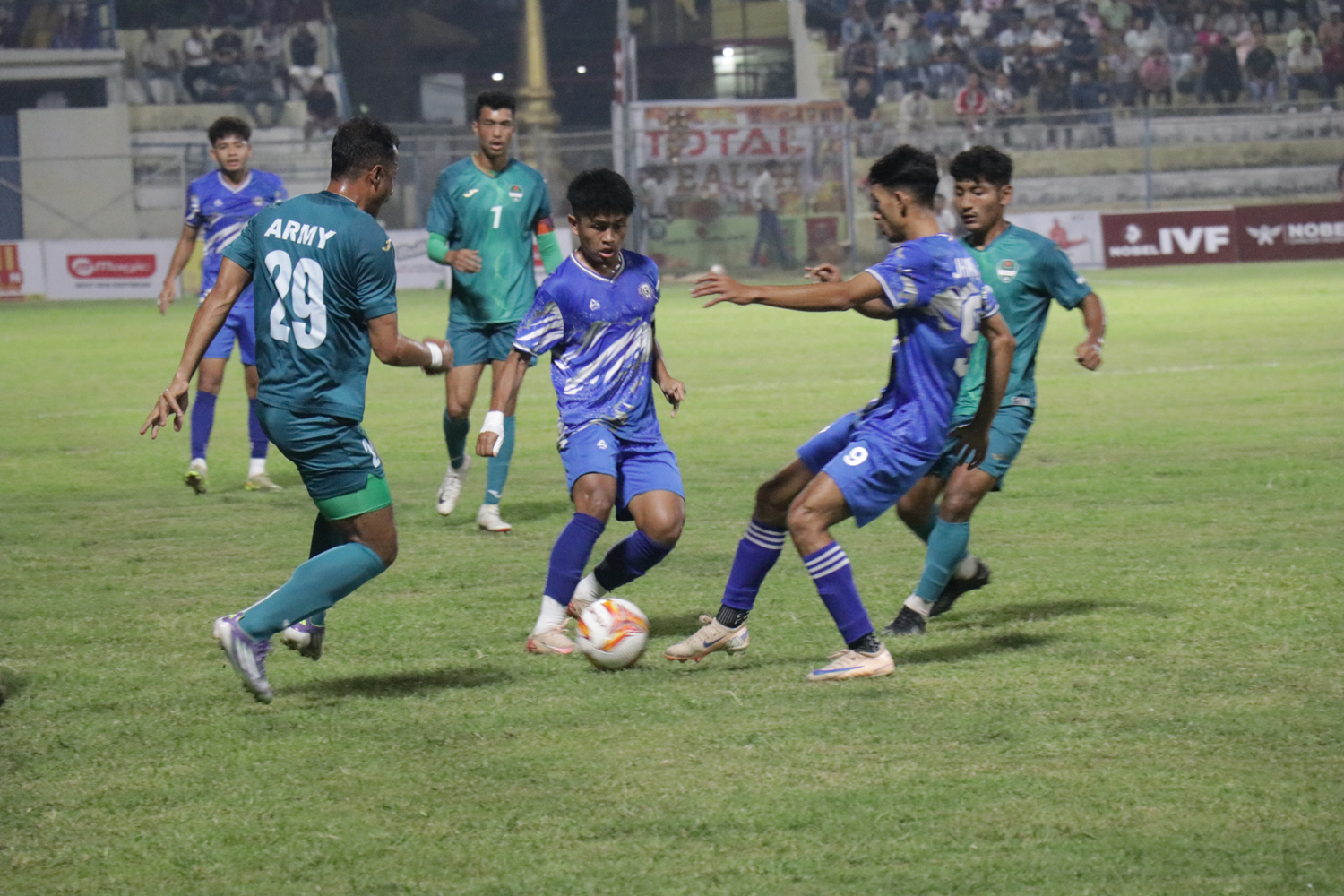 विराट गोल्डकप: आर्मीलाई हराएर झापा सेमिफाइनलमा