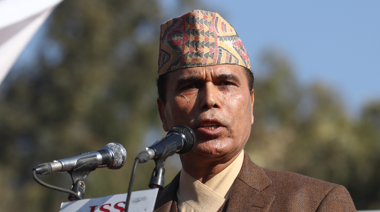 राप्रपा नेत तथा ठेकेदार विक्रम पाण्डे पक्राउ