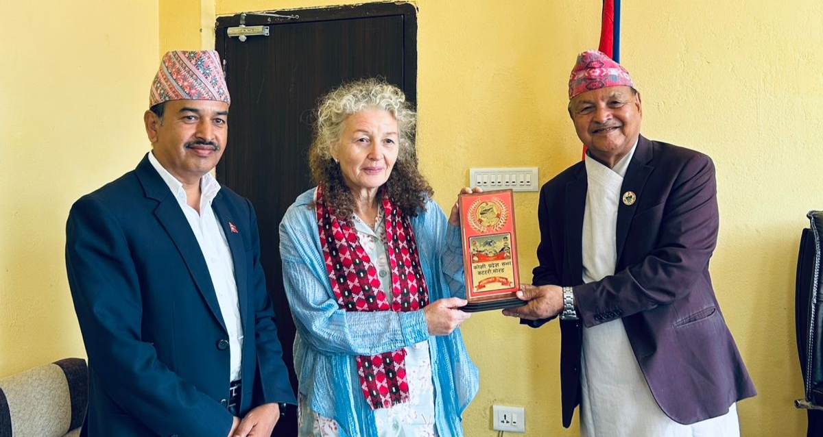 युएन आवासीय संयोजक र कोशीका सभामुखबीच छलफल